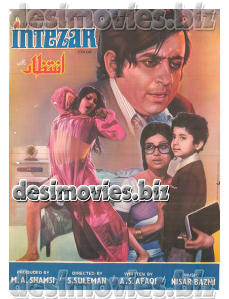 Intezar (1974) Original Poster - www.desimovies.biz
