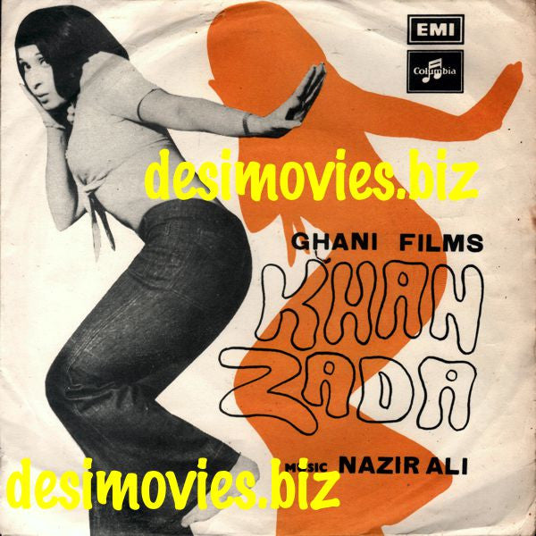 Khan Zada (1975) 45RPM Cover