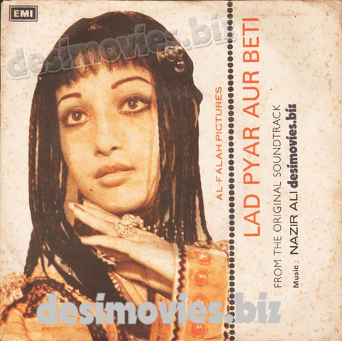 Laad Pyar Aur Beti (1978)  - 45 Cover - www.desimovies.biz