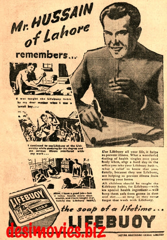 Lifebuoy Soap (1947) Press Advert 1947