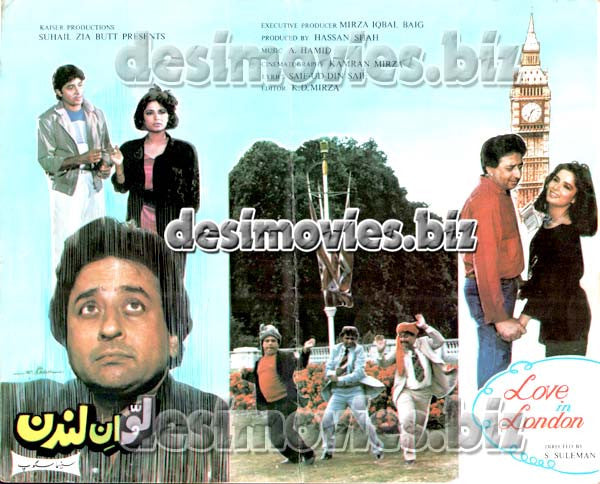Love in London (1987) Lollywood Original Booklet - www.desimovies.biz