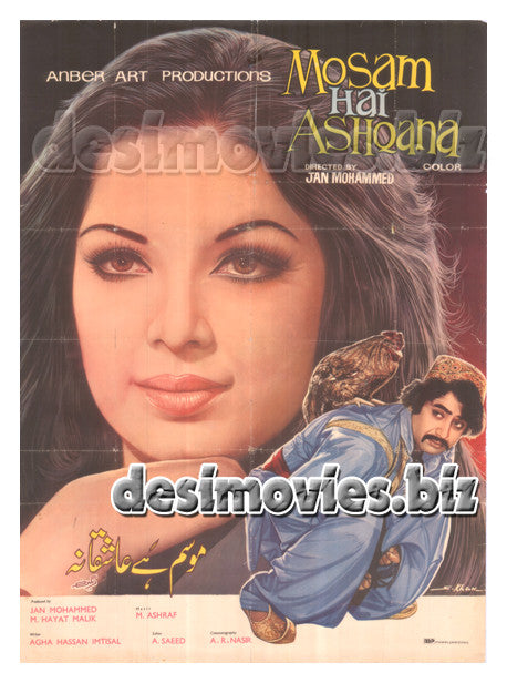 Mousam Hay Aashqana (1978) Lollywood Original Poster - www.desimovies.biz