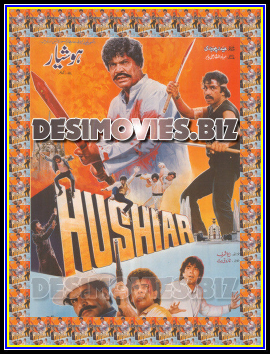 Hoshiyaar (1990)  Lollywood Original Poster