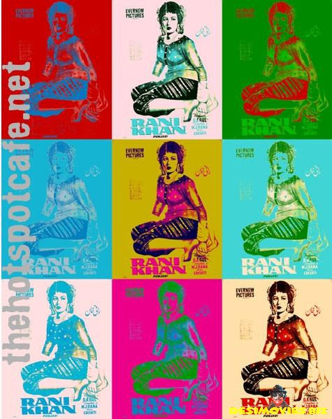 Rani Khan (1960) - Pop Art Style.