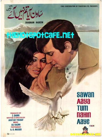 Saawan Aaya Tum Nahin Aaye (1974) Poster - www.desimovies.biz