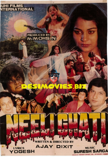 Neeli Ghati  (1989)  Original Poster - www.desimovies.biz