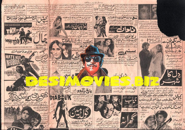 Newspaper Movie Adverts  (1973)