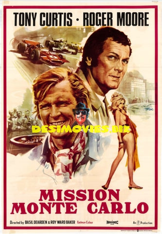 The Persuaders: Mission Monte Carlo (1974) Original Poster - www.desimovies.biz
