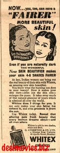 Whitex (1947) Press Advert 1947 - www.desimovies.biz