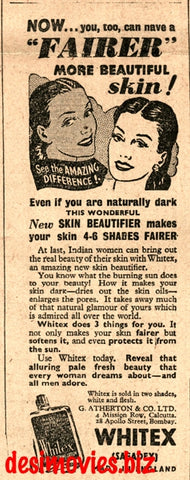 Whitex (1947) Press Advert 1947