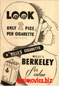 Wills Cigarettes (1947) Press Advert 1947 - www.desimovies.biz